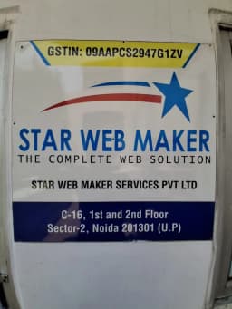 Star Web Maker Services: Website Designing Company in Noida