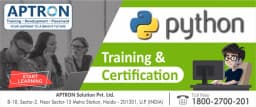 Python & Machine Learning Training Course in Noida