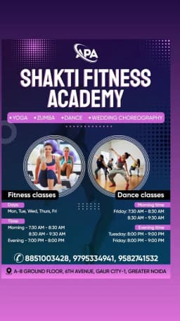 Shakti yoga and fitness Academy